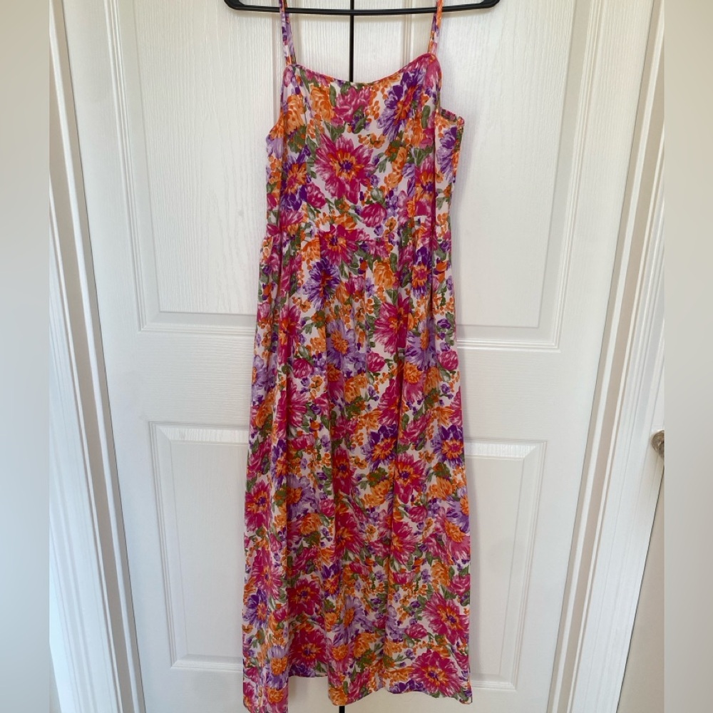 SHEIN Colorful Floral Dress